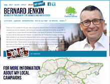 Tablet Screenshot of bernardjenkin.com